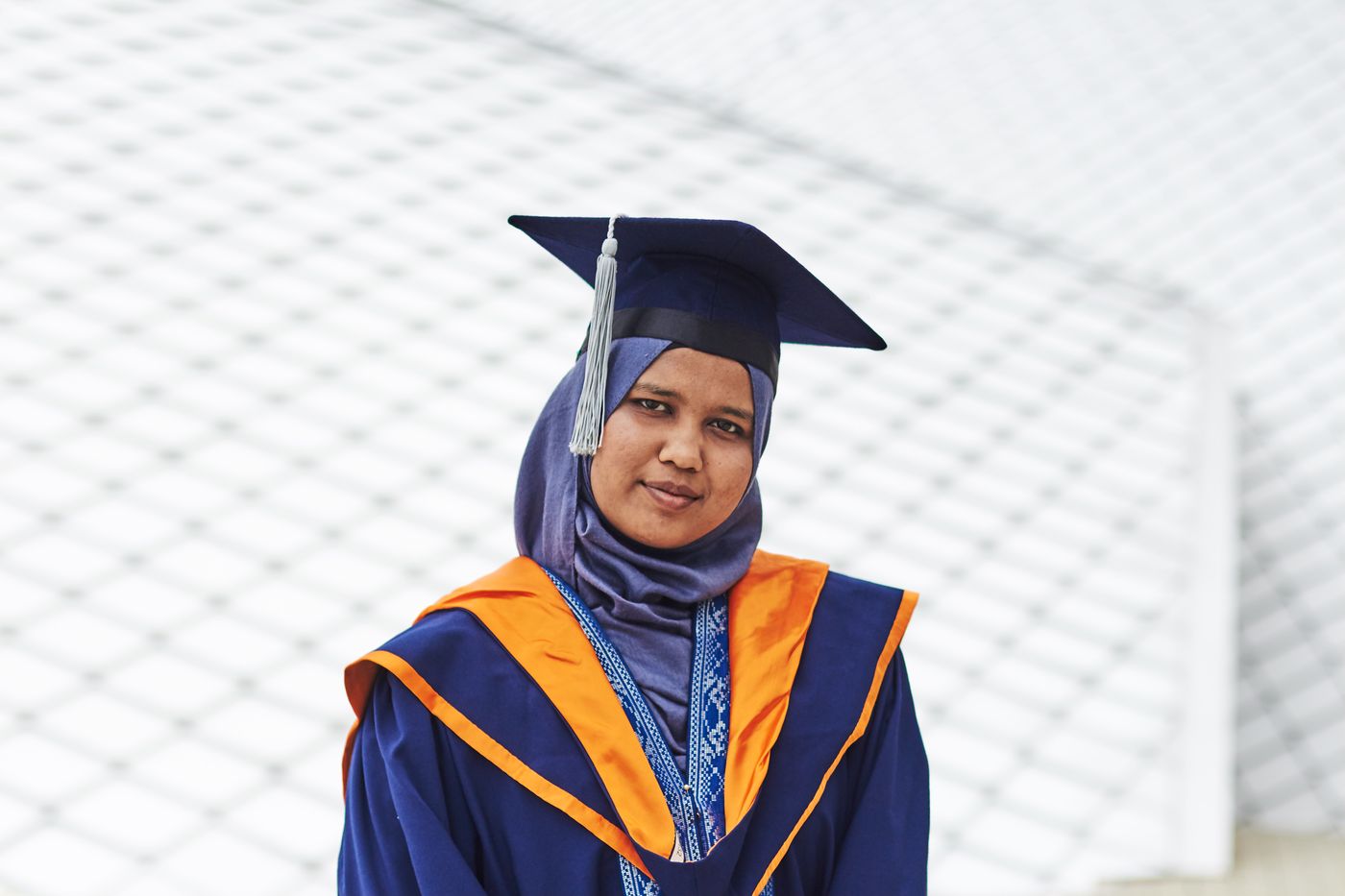 طالبة عربية متخرجة من UTM